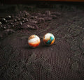 Spiny Oyster Turquoise Spur Studs