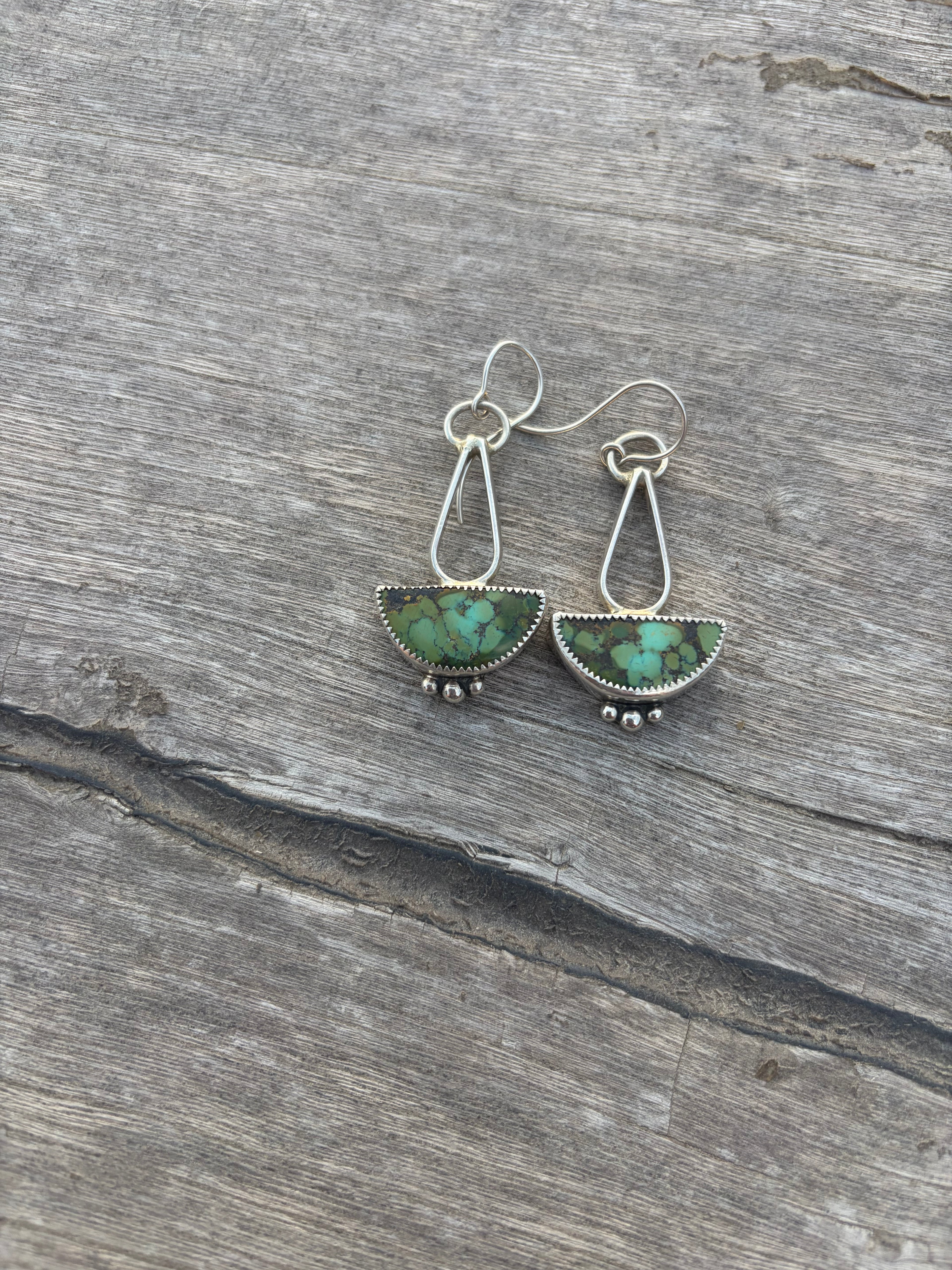 Hubei Turquoise earrings