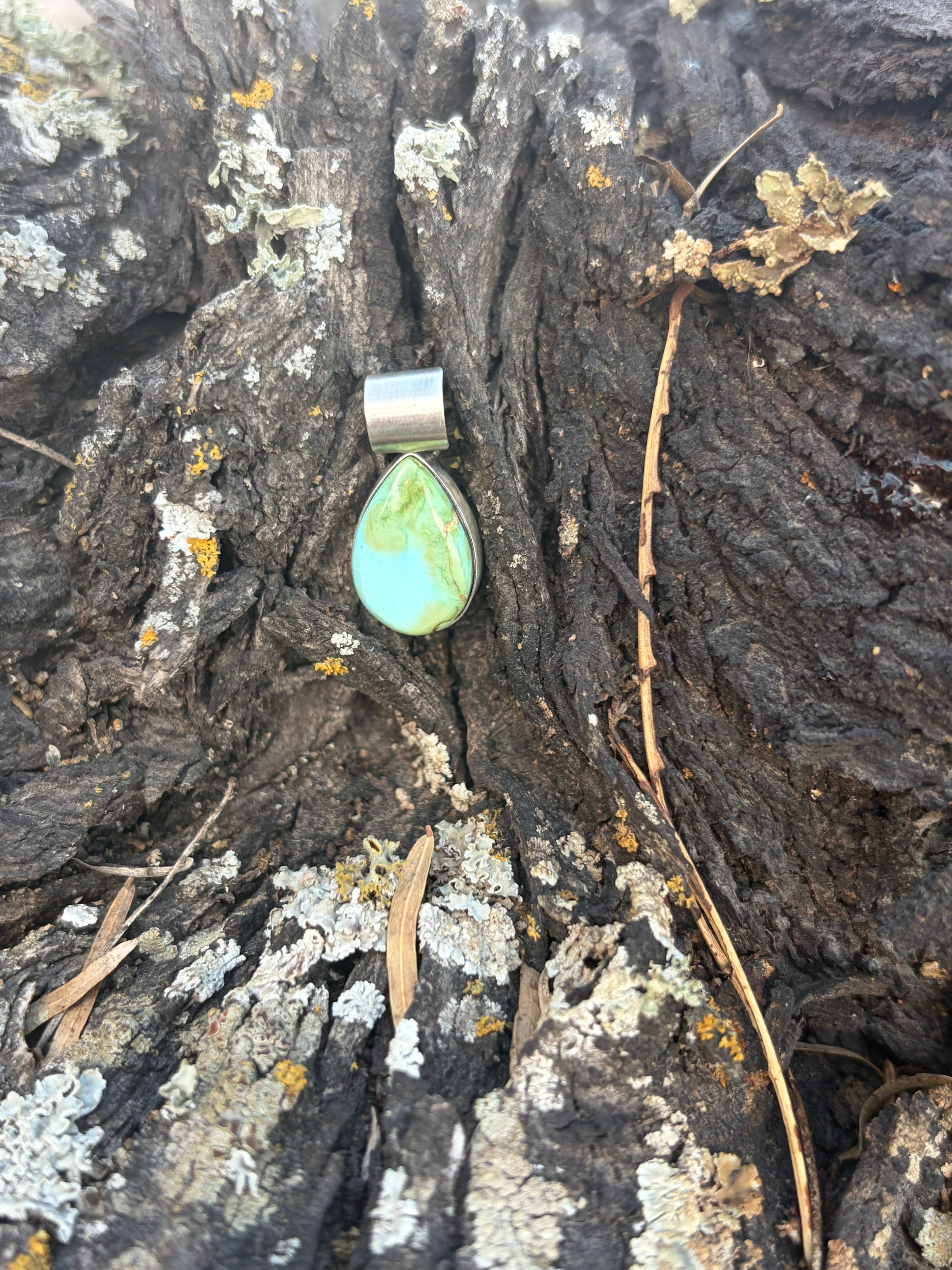 Dainty Turquoise Pendant