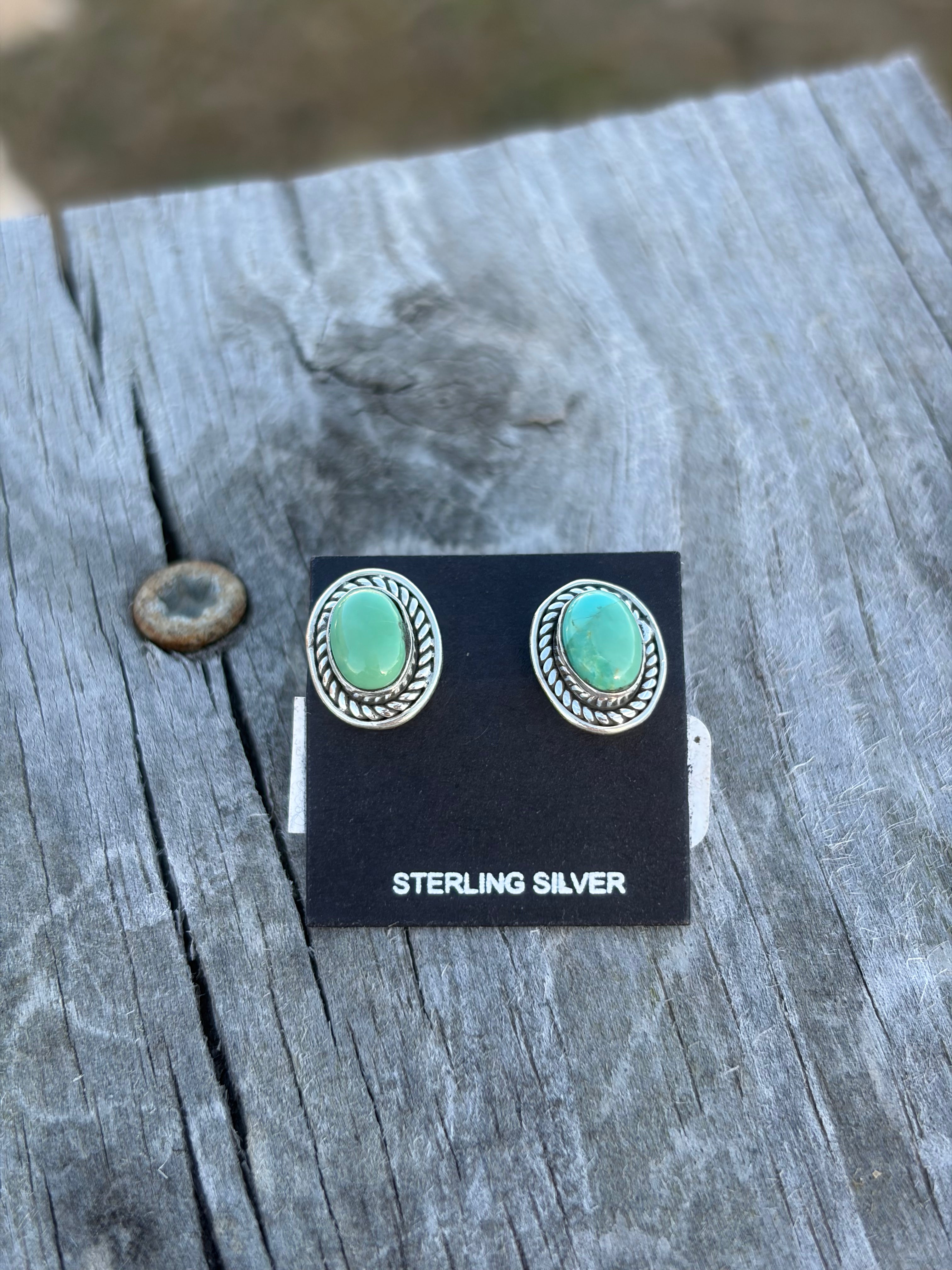 Turquoise Stud Earrings