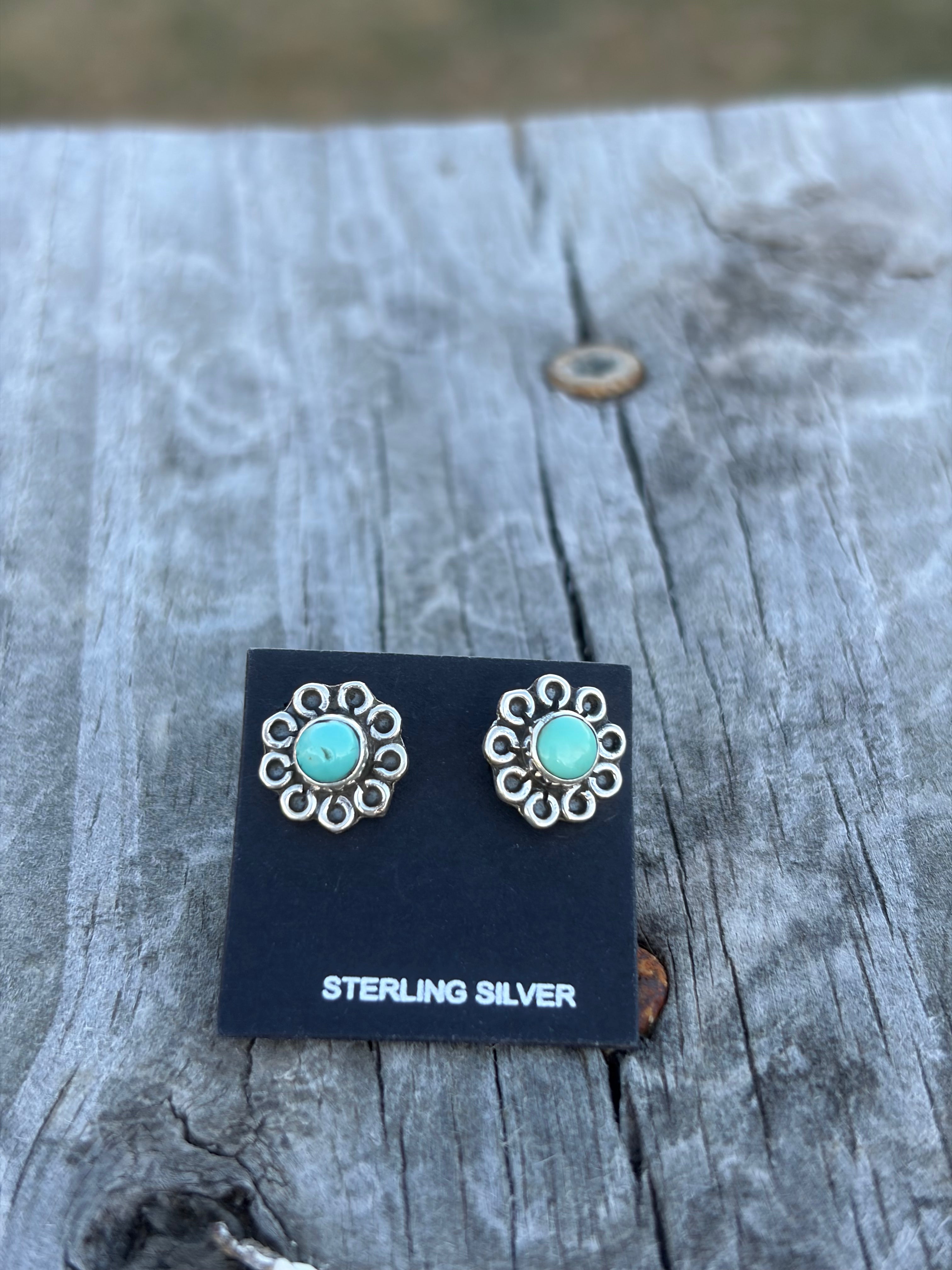 Turquoise Stud Earrings