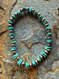 Kingman Chip Sterling Silver Pearl Bracelet